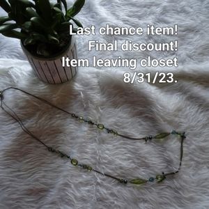 LAST CHANCE ITEM - NWOT: Macy's Beaded Necklace